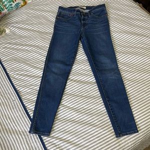 Madewell 9” High Rise Skinny sz 29